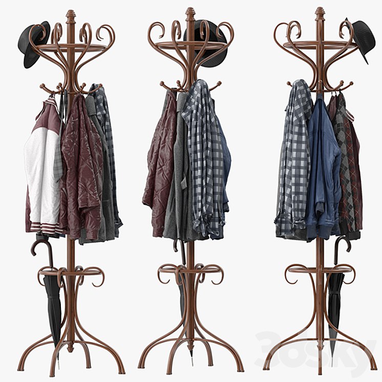 Bentwood Hat & Coat Stand
