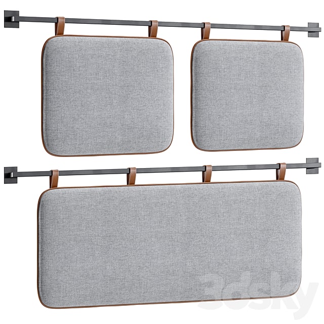 Hanging Pillow Headboard Set 4