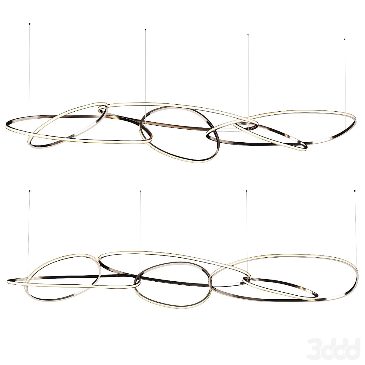 Niamh Barry Unfolded Suspended Light Sculpture