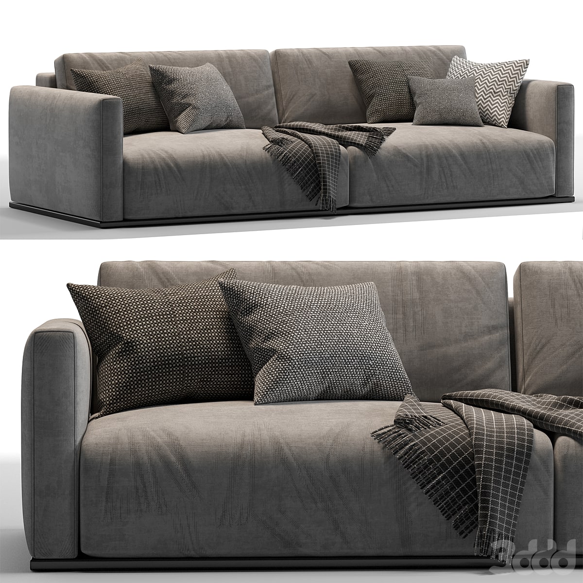 Minotti Torri 2 seat sofa