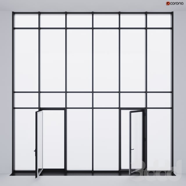 Двусветное панорамное остекление