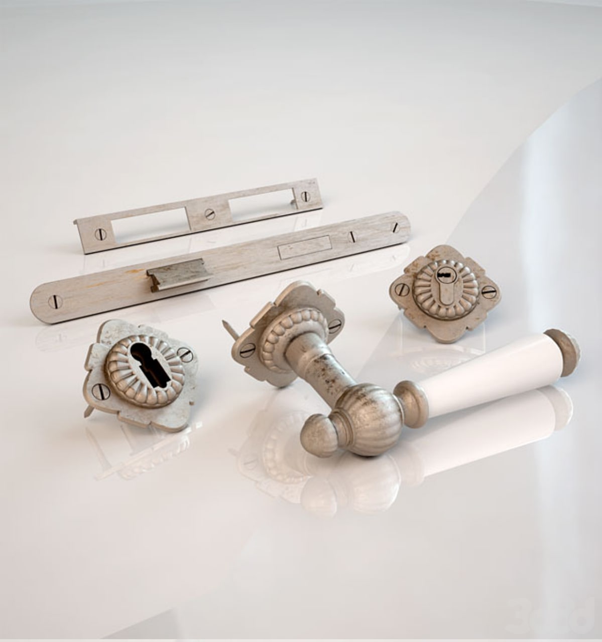 Door handle P. Bisschop