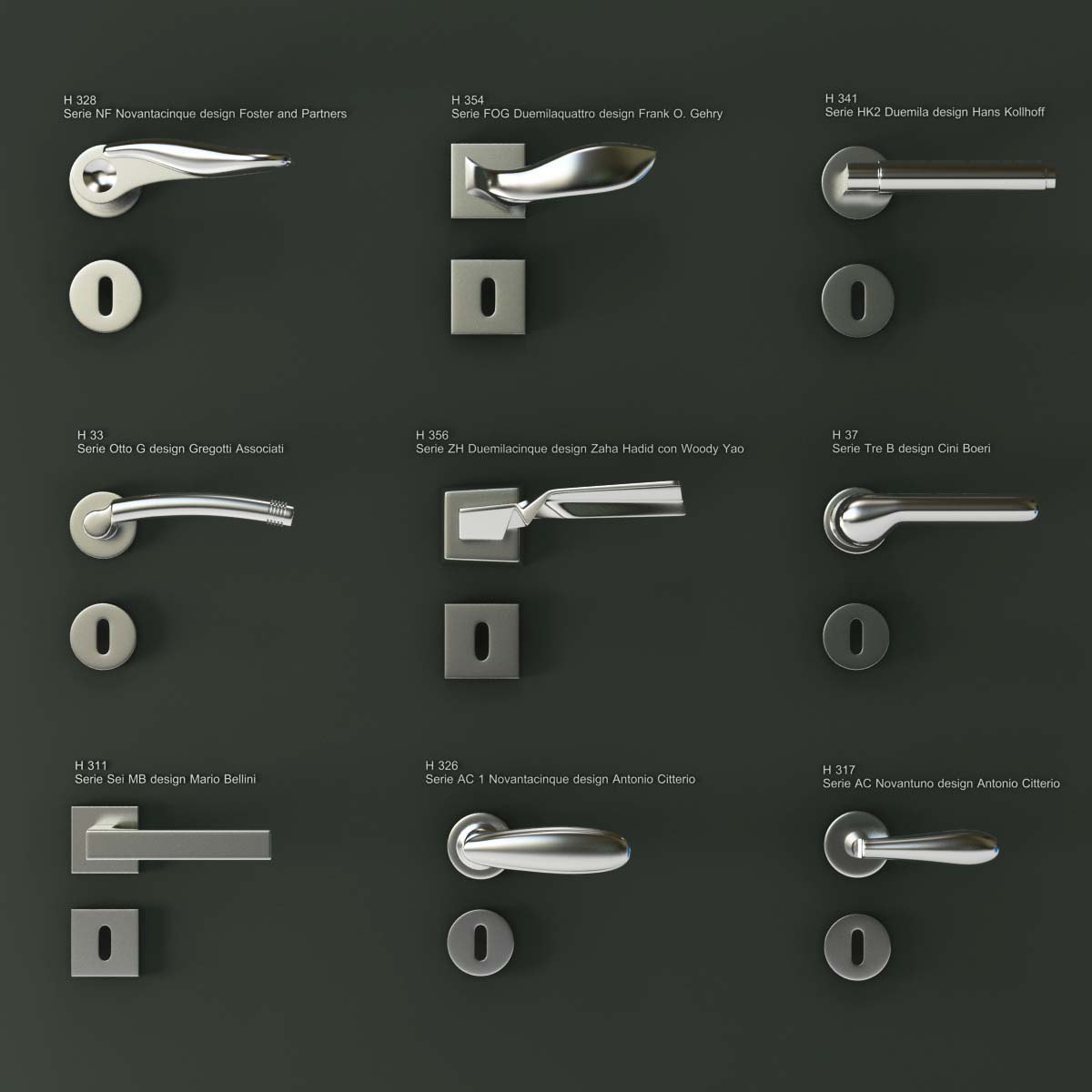 Doors handles Fusital