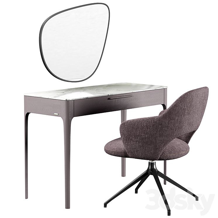 Mara dressing table Roma Furman armchair