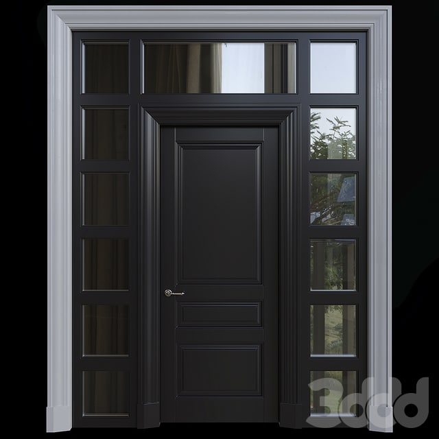 American style door
