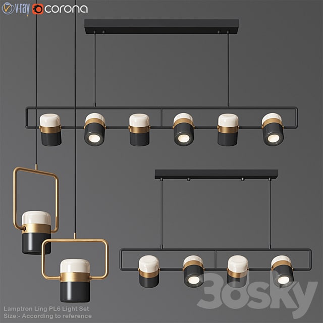 Lamptron Ling PL6 Light Set