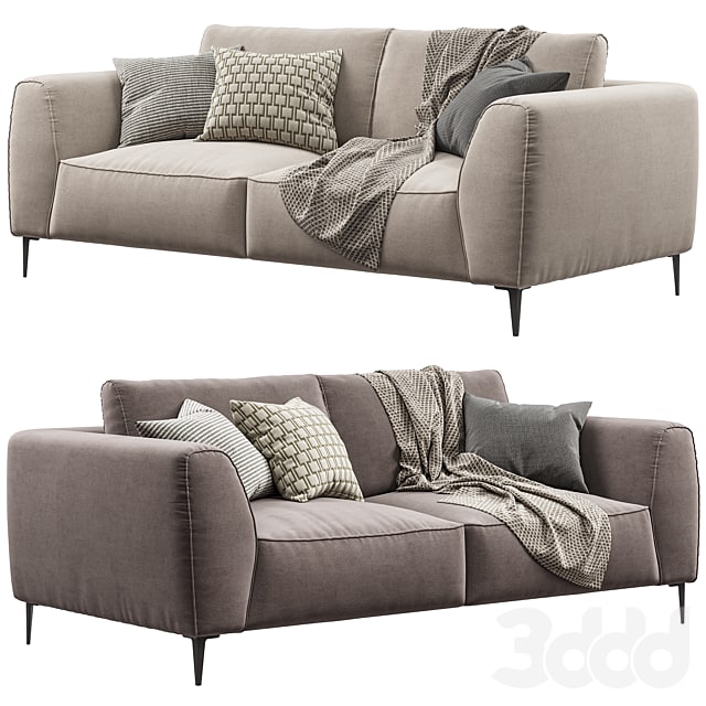 Chateau dAx - Dudy (2-seat fabric sofa)