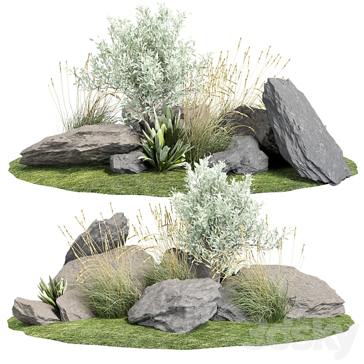 Stone + Bush Pack 28