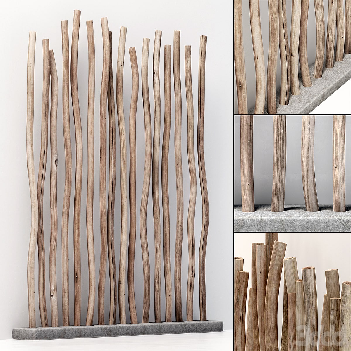 Planter fundament branch thick