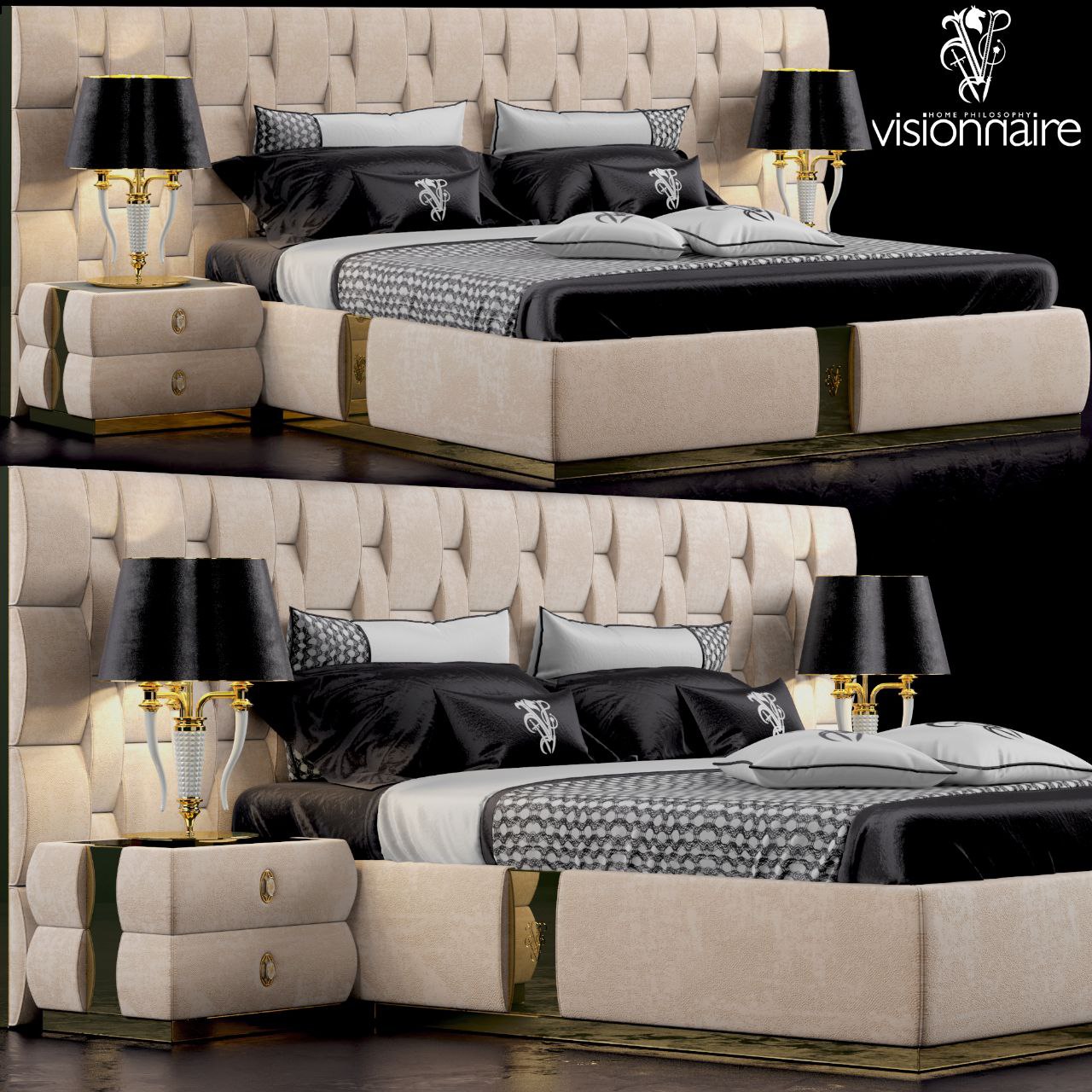 Bed visionnaire perkins