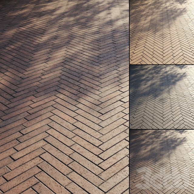 Brick paving slabs Type 5