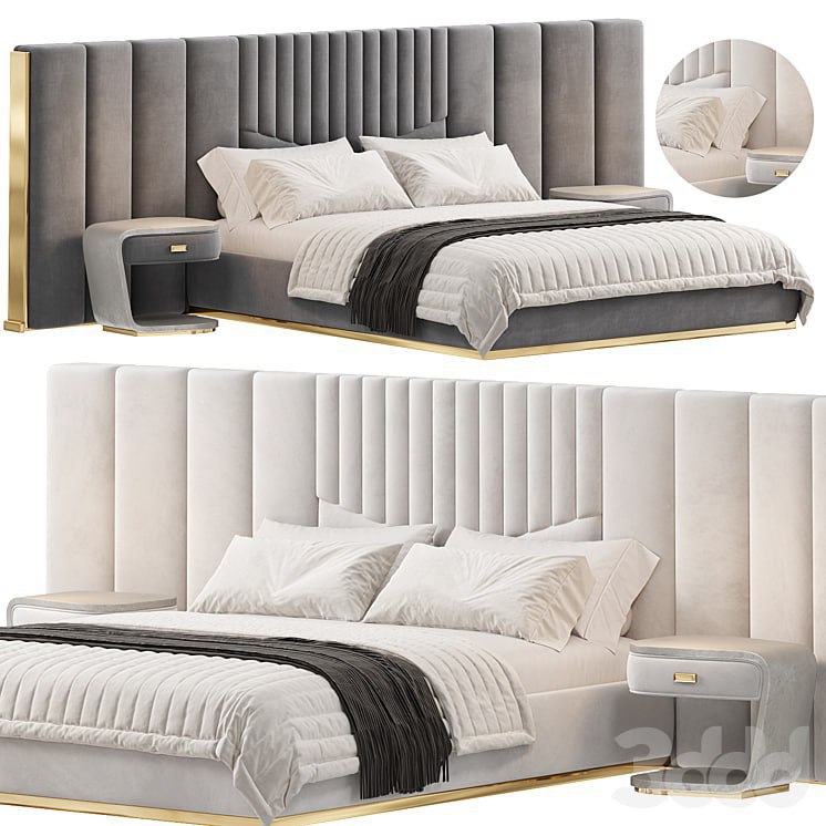 Prisma Grilli Bed by Justform