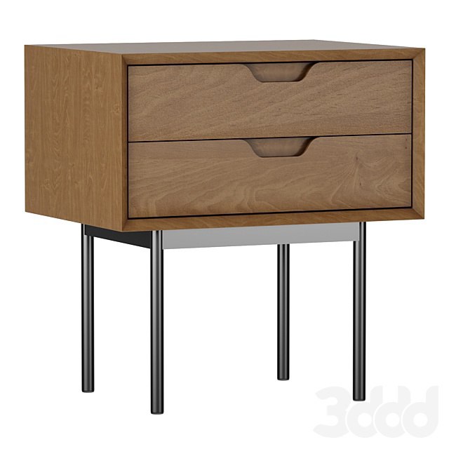 Bedside table with drawers Noyeto