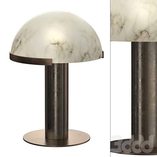 Melange Table Lamp alabaster