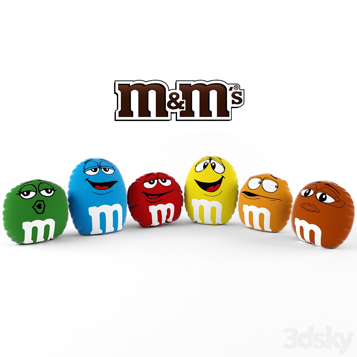 pillows M&M &M