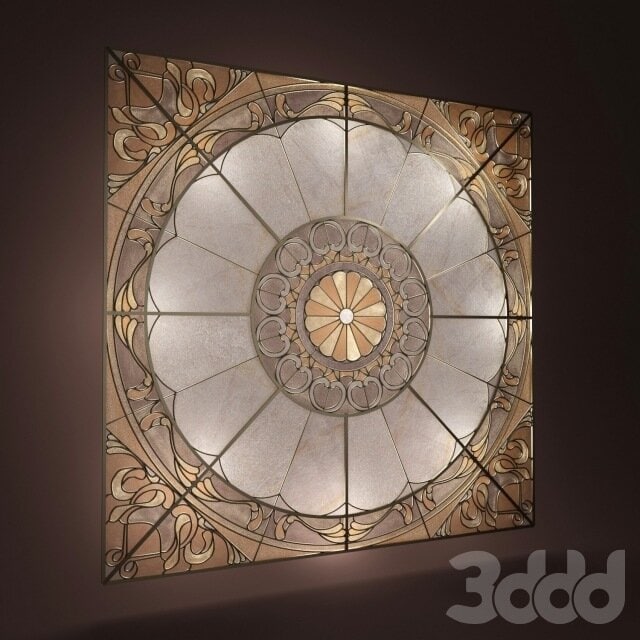 stained-glass window