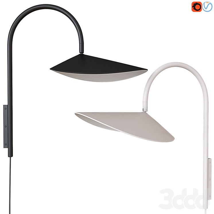 Arum wall lamp