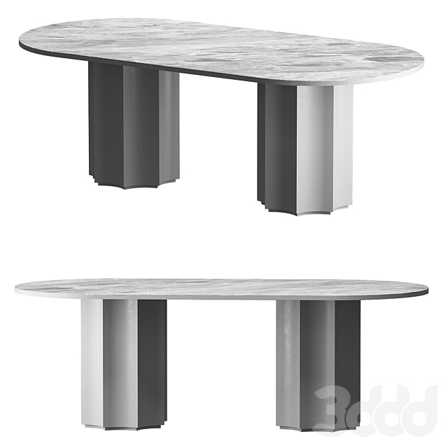 dining table Lunar mia casa
