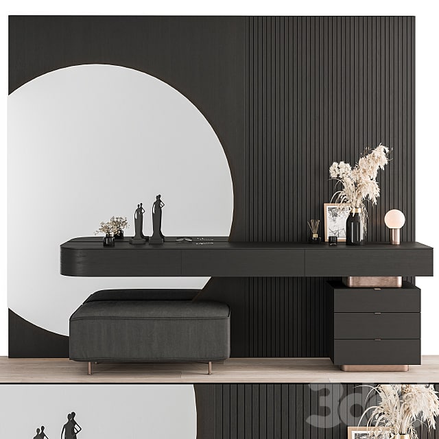 Hallway 21 - White and Wood Set