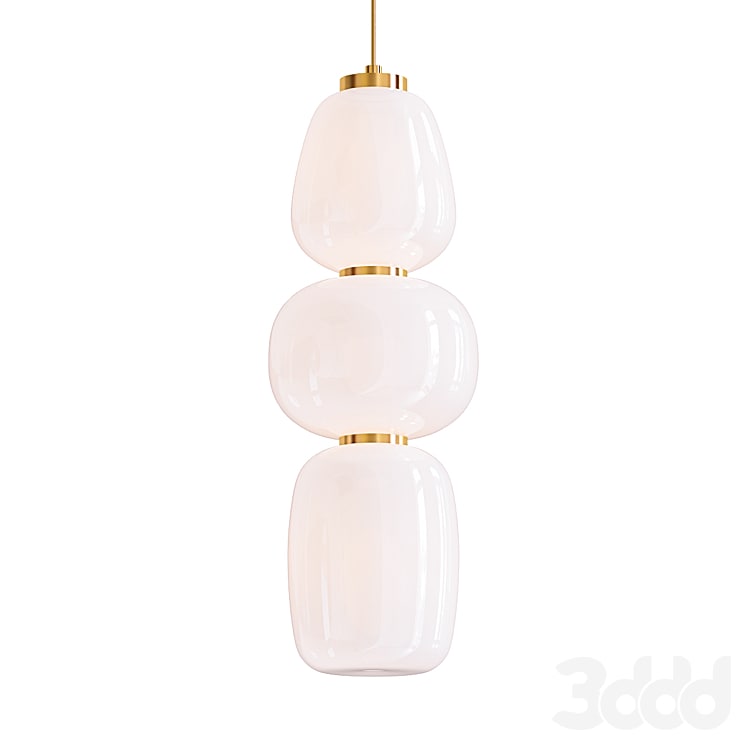 Lampion Triple Stacked Pendant