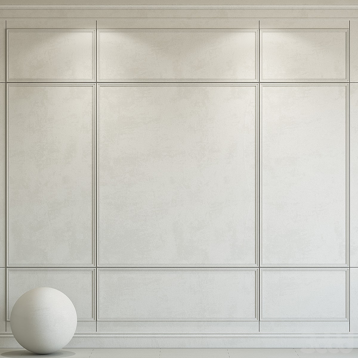 Decorative plaster with stucco 168