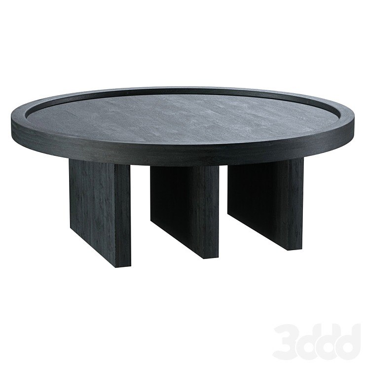 ODD Table Contemporary Side Table in Wood by Lucas Faber