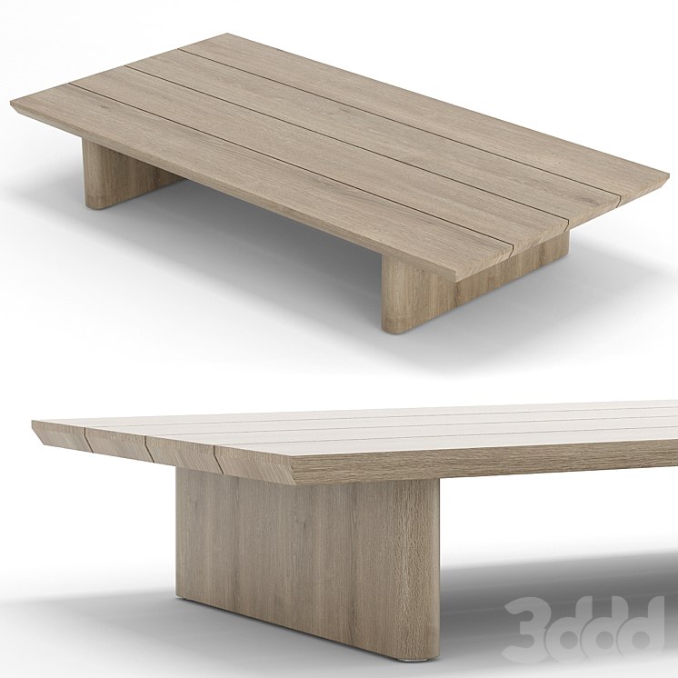 RH Outdoor Baimain coffee table