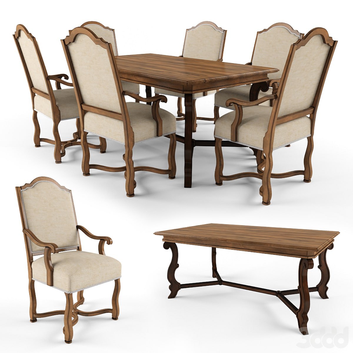 Century Furniture Table and Chairs