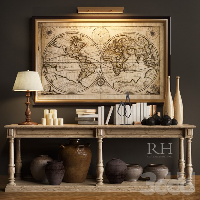 Decorotive set Restoration Hardware