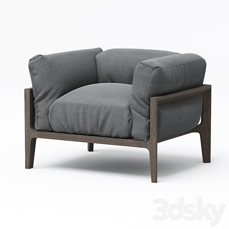 Contemporary armchair