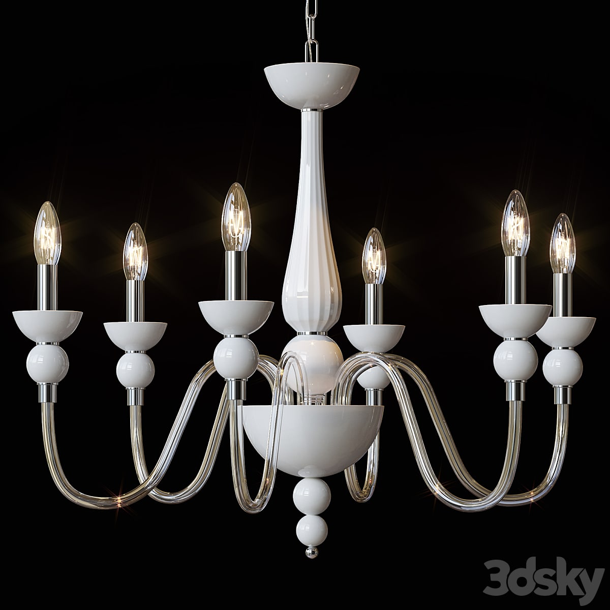 Hanging chandelier Ideal Lux 113661 DOGE