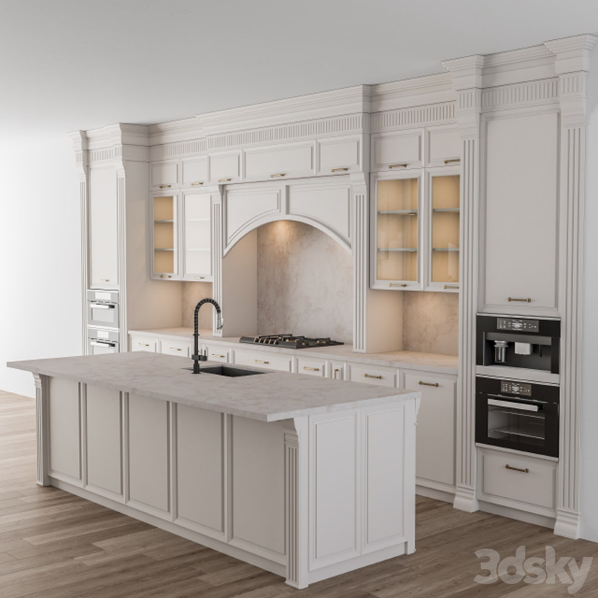Kitchen Neo Classic White - Set 47