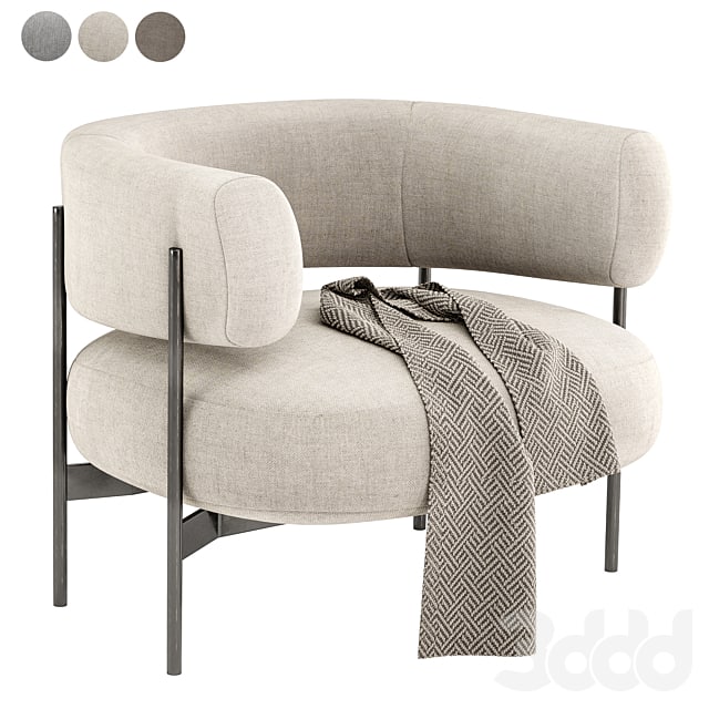 CINI armchair By HC28 Cosmo