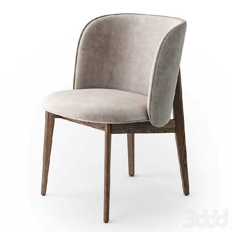 Calligaris Abrey wood armchair