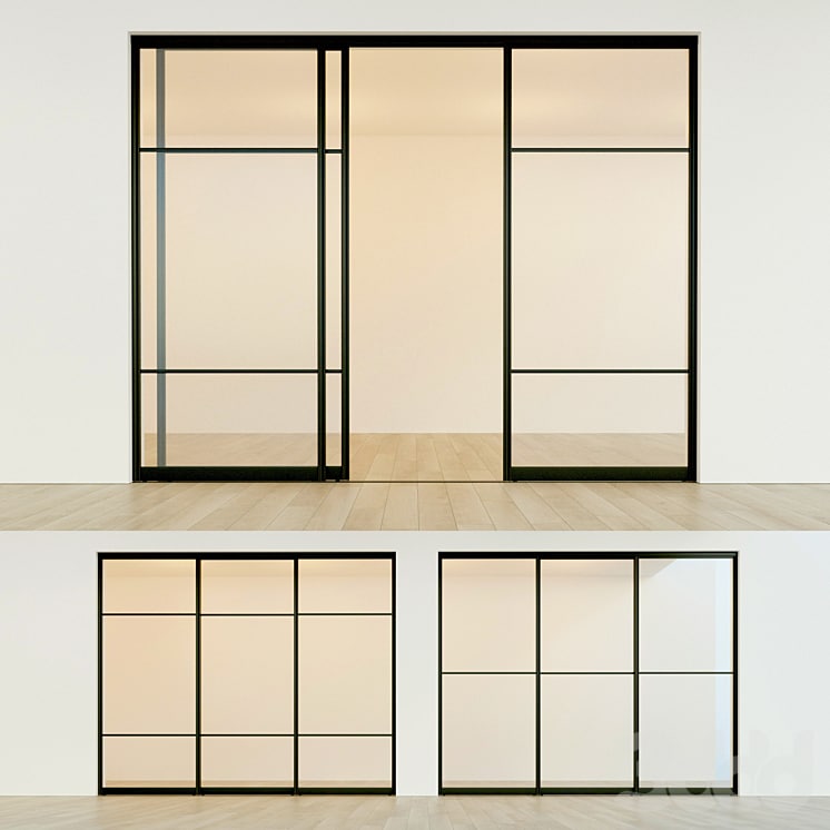 Sliding partition door 17