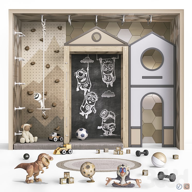 Toys , decor and furniture for nursery 129 ’s