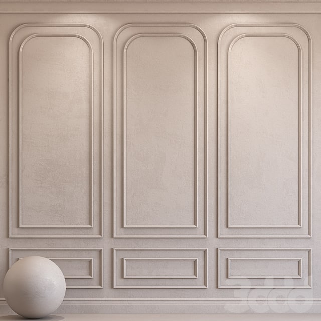Decorative plaster with molding 33