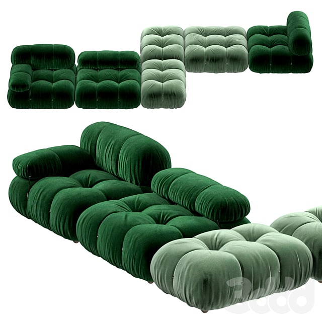 SOFA BB CAMALEONDA 4 SEATS BY BB ITALIA