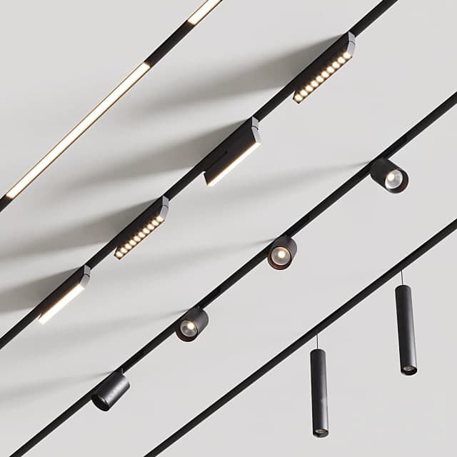 Built-in magnetic lamps UNIVERSE