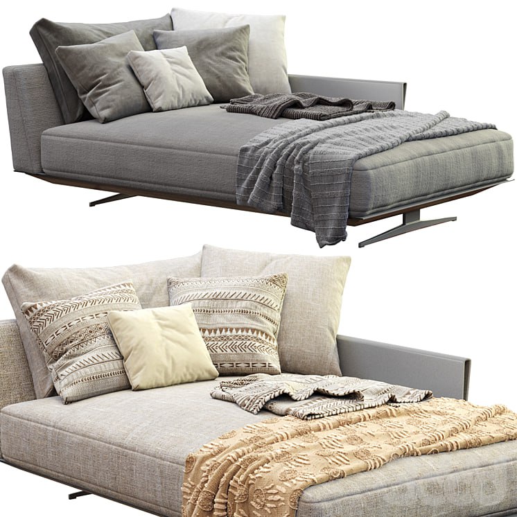 Chaise Lounge Bretton By Flexform