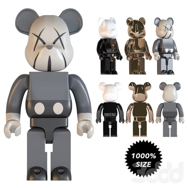 bearbrick size 1000%