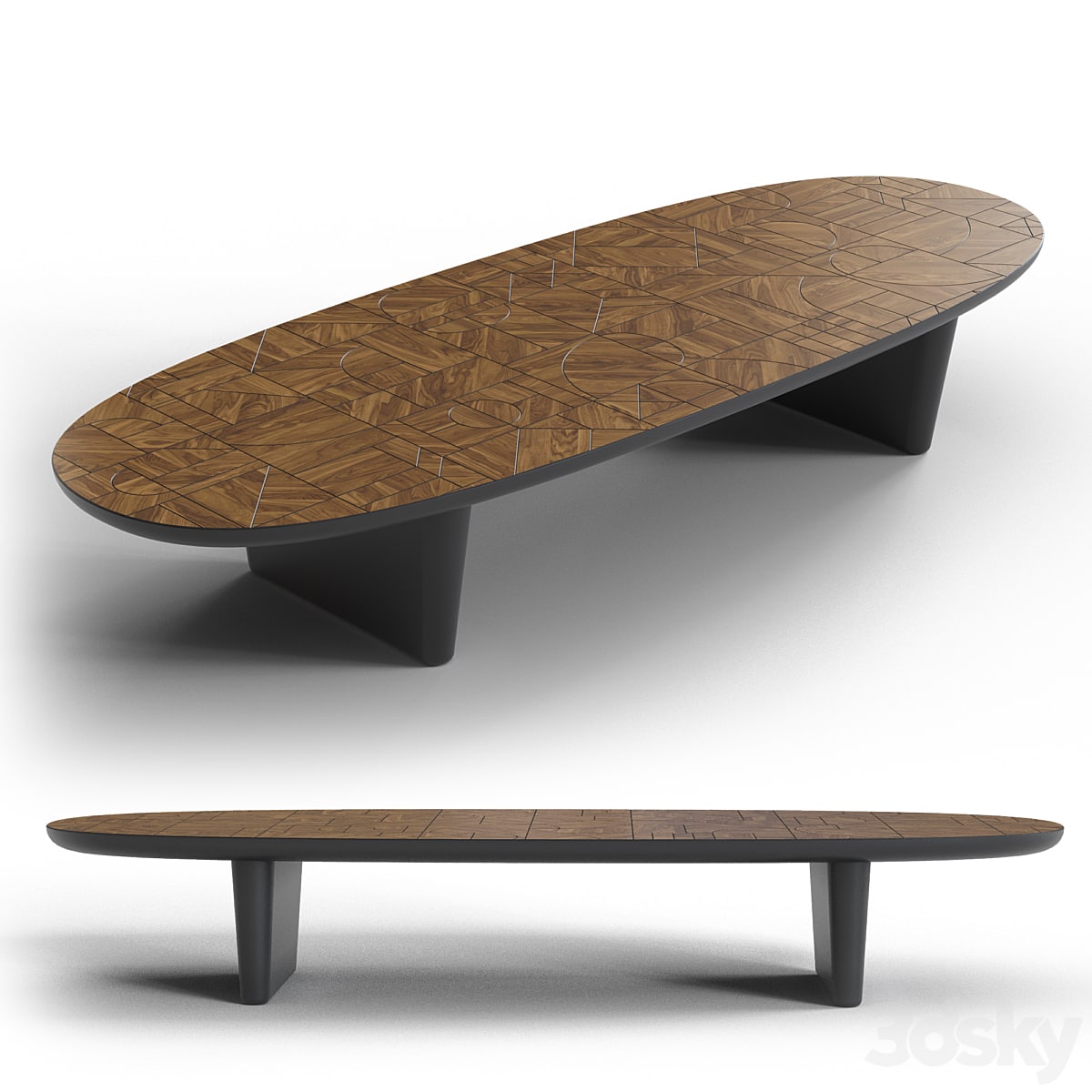 Roche Bobois Patchwork cocktail table