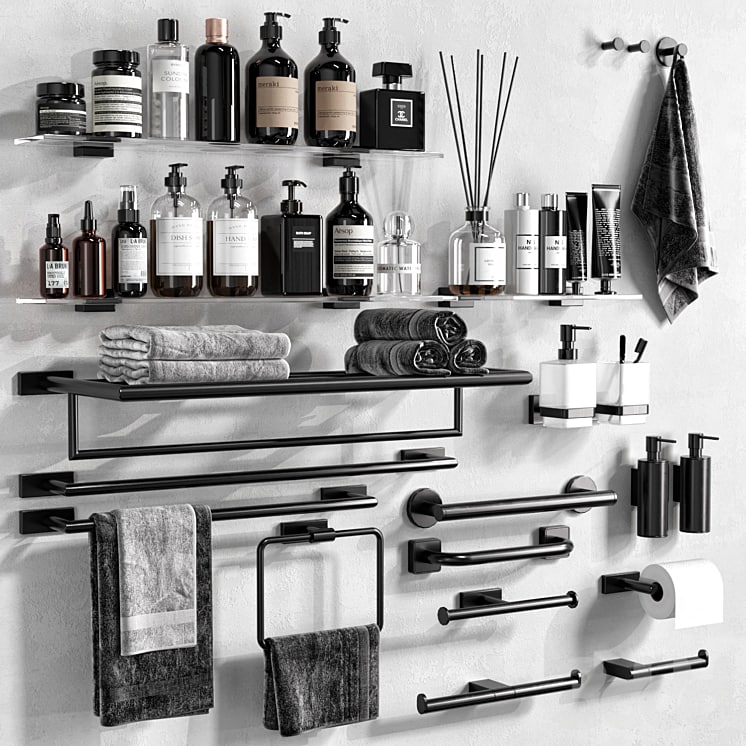 Boutique Hotel bathroom accessories set