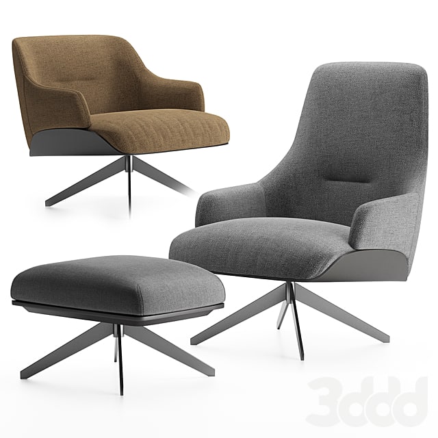 Armchair Kensington Molteni & C