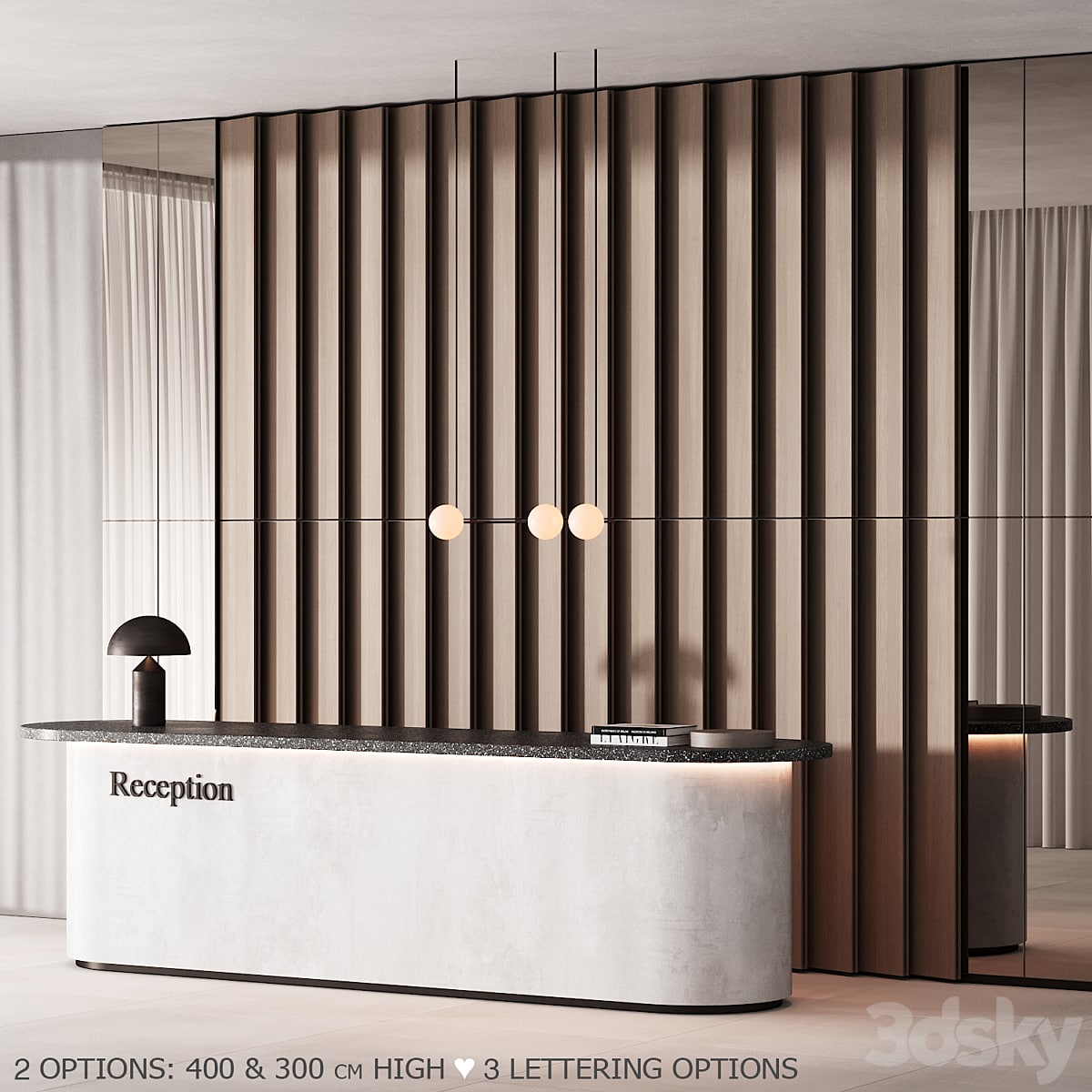 181 office furniture 01 reception desk 01