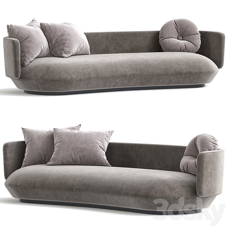 Baixo Sofa by Guilherme Wentz