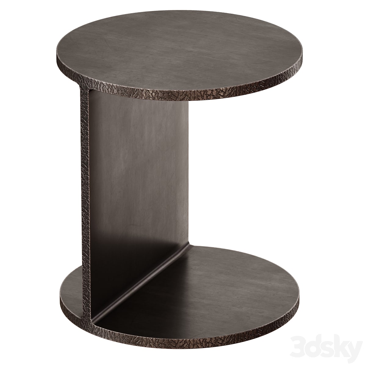 Jackie Iron End Table (Crate and Barrel)