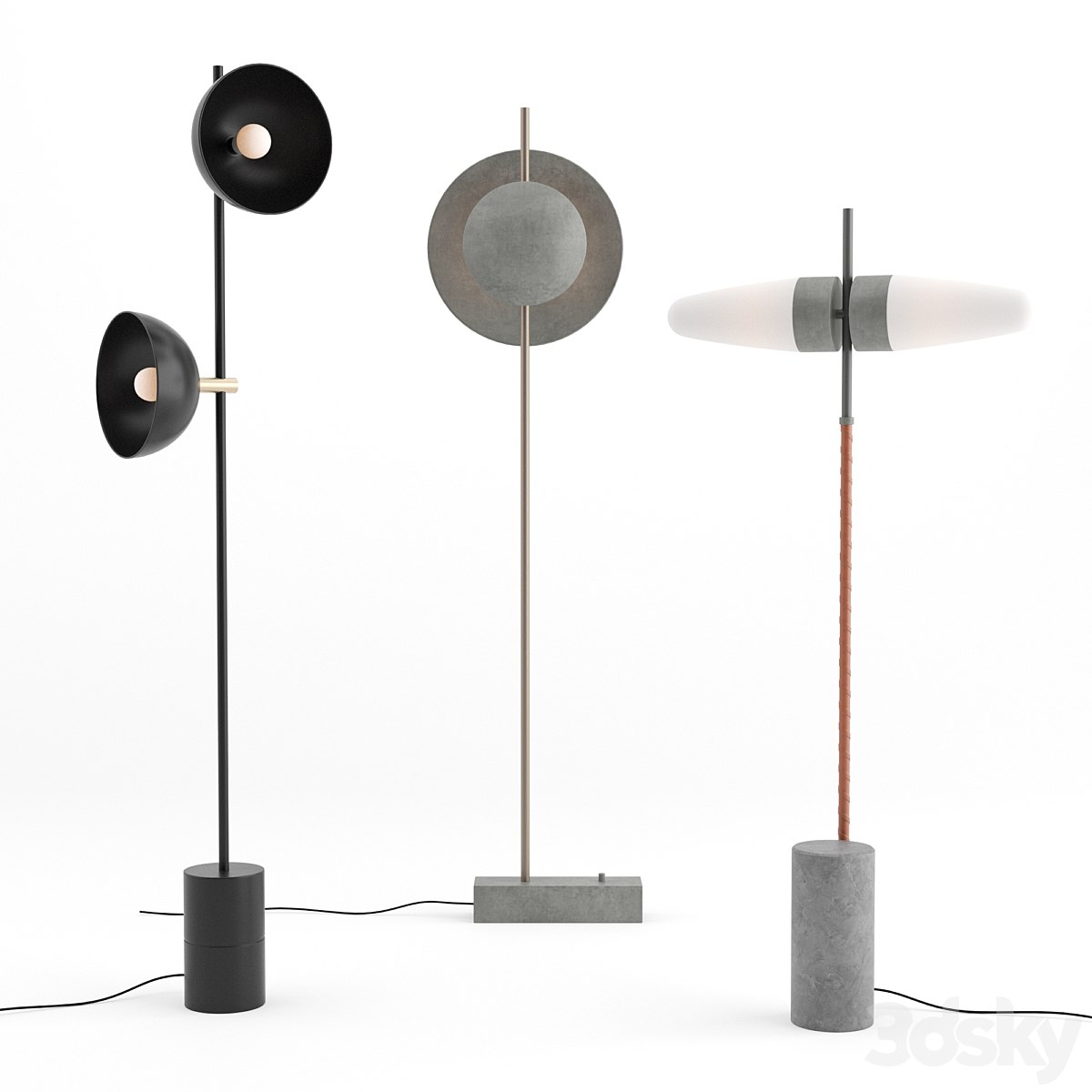 Floor lamp collection