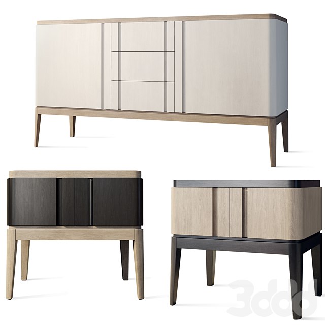 Chest of drawers and bedside table Icons Panormo
