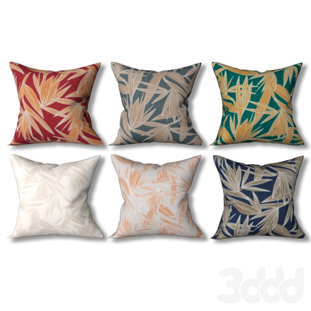 Set of decorative pillows (Set 08).